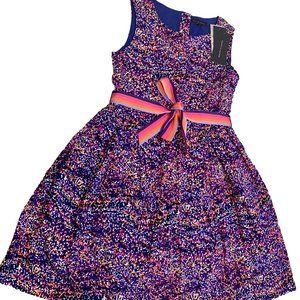 TOMMY- HILFIGER PURPLE GIRL´S DRESS